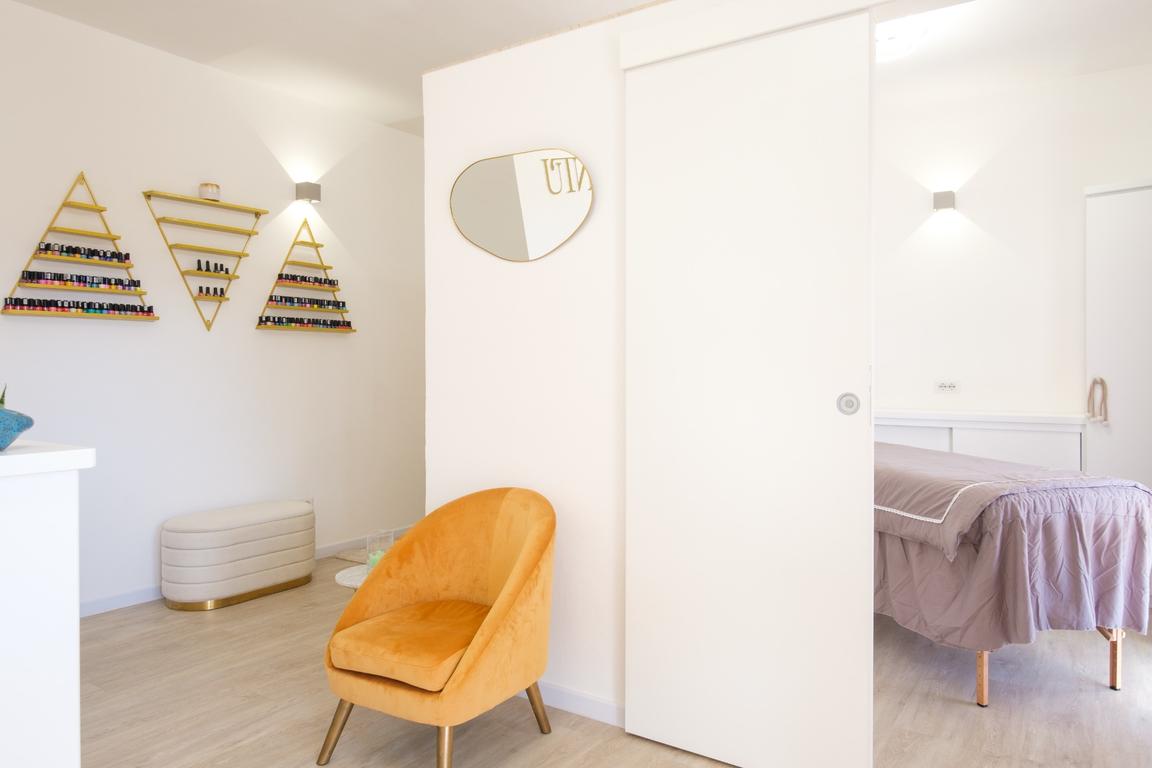 Sala trattamenti e dettagli